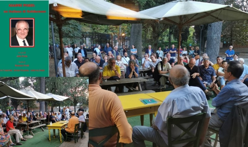 Presentato ai Giardini Pubblici di Ravenna il libro “ Gianni Pozzi. Un italiano di solidarnosc”.