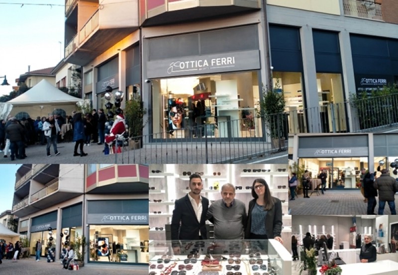 L’Ottica Ferri apre a Camucia un nuovo mega-negozio