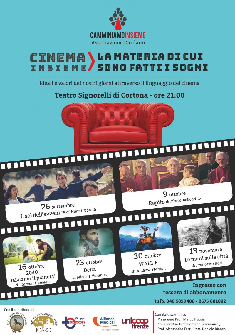 In arrivo la  terza edizione «Cinema Insieme» al Teatro Signorelli di Cortonaa
