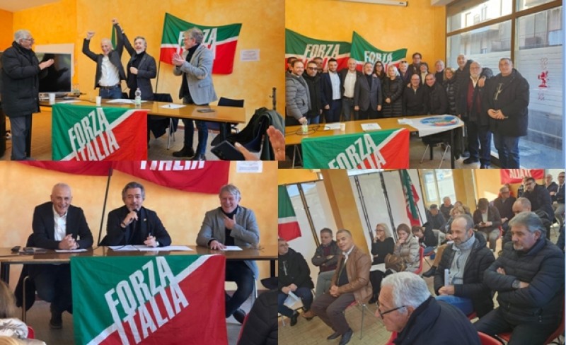 Bernardo Mennini rieletto Coordinatore Provinciale di Forza Italia
