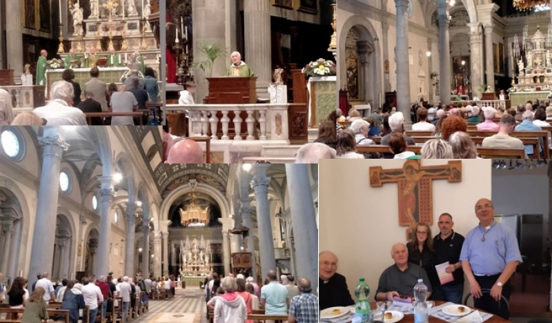 La Festa cortonese per i cinquant’anni di sacerdozio di don Giancarlo Rapaccini