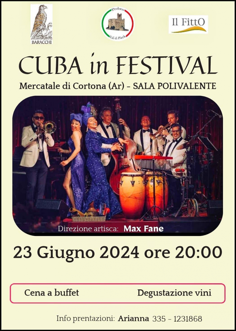 Notte cubana a Mercatale