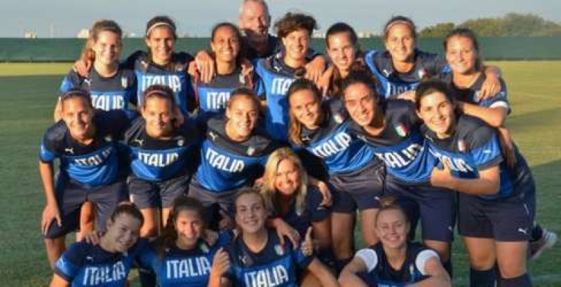 Italia-Inghilterra: le nazionali femminili Under 19 di calcio  si sfidano a Montepulciano
