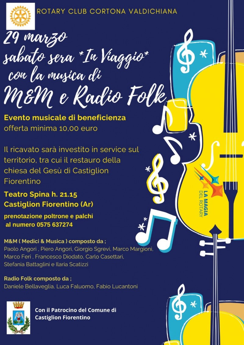 Sabato sera “in Viaggio” con la musica