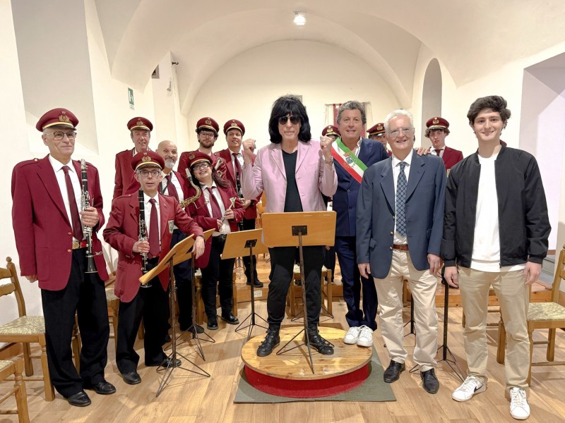 “Filarmonica Castiglionese welcomes Marky Ramone”