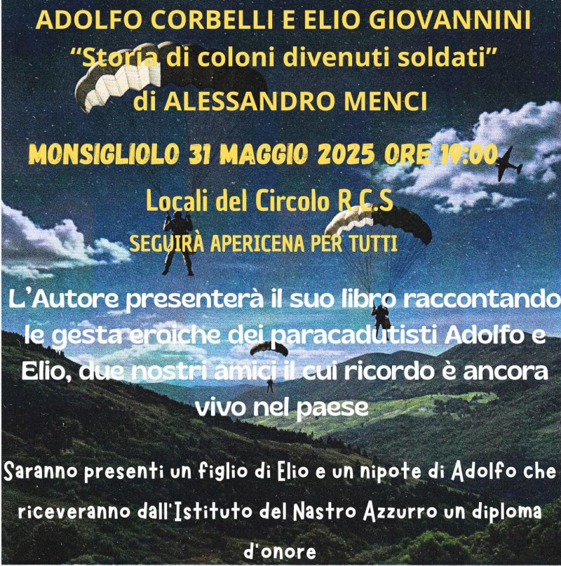 Adolfo ed Elio, coloni e soldati cortonesi