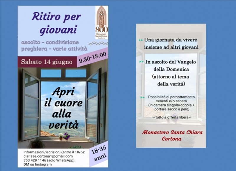 " Apri il cuore alla verità"