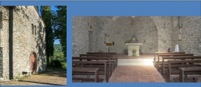 Vandalizzata  la Chiesa di Falzano, che è stata derubata anche delle gronde in rame