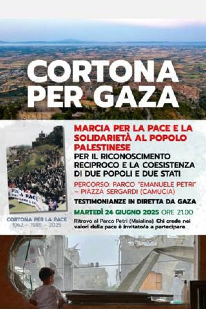 Cortona per Gaza