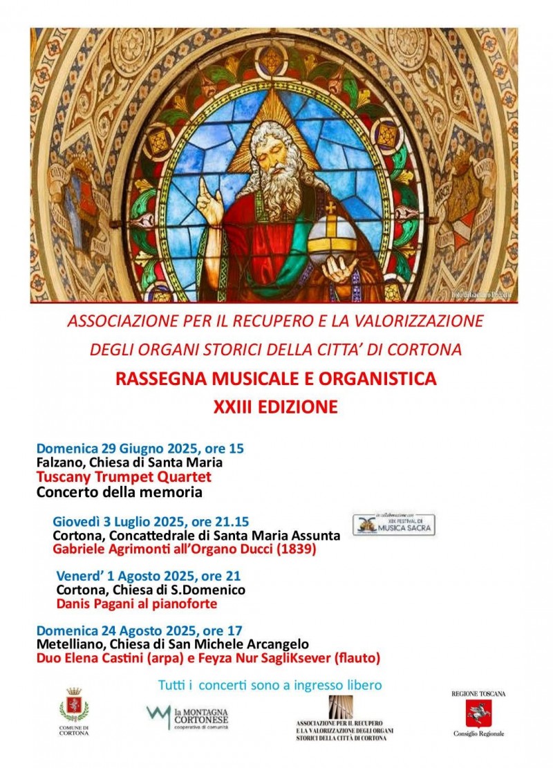 Stagione musicale ed organistica cortonese
