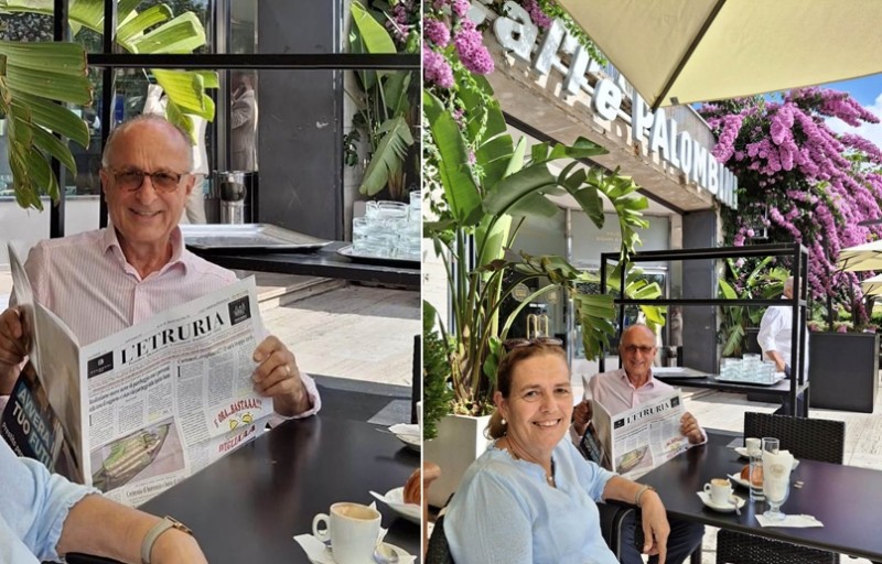 A Roma il caffè si prende leggendo  L’Etruria