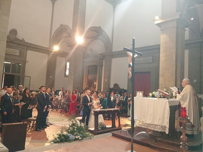 Nozze Lorenzo Angori e Margherita Magi