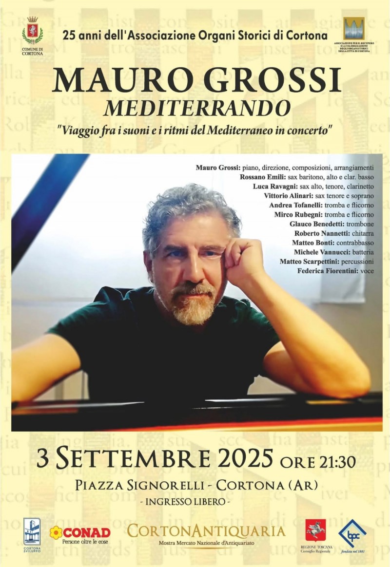 "Mediterrando" con Mauro Grossi