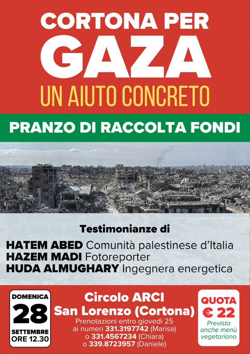 Aiutiamo la gente di Gaza