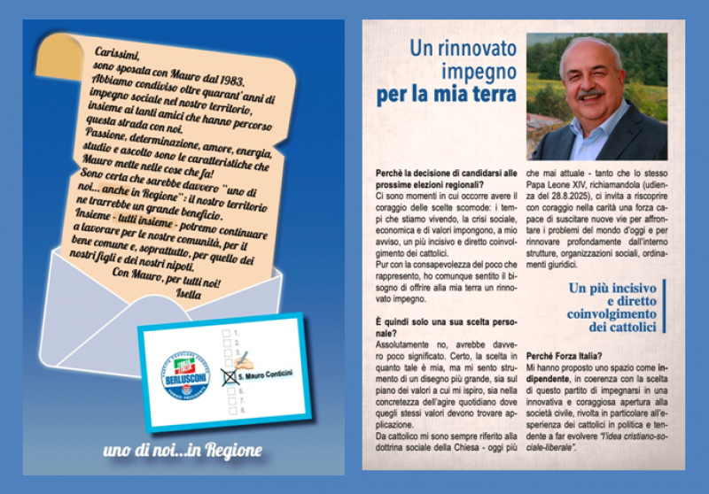 In Regione per servire il presente della mia terra ed aiutare a costruirne il futuro
