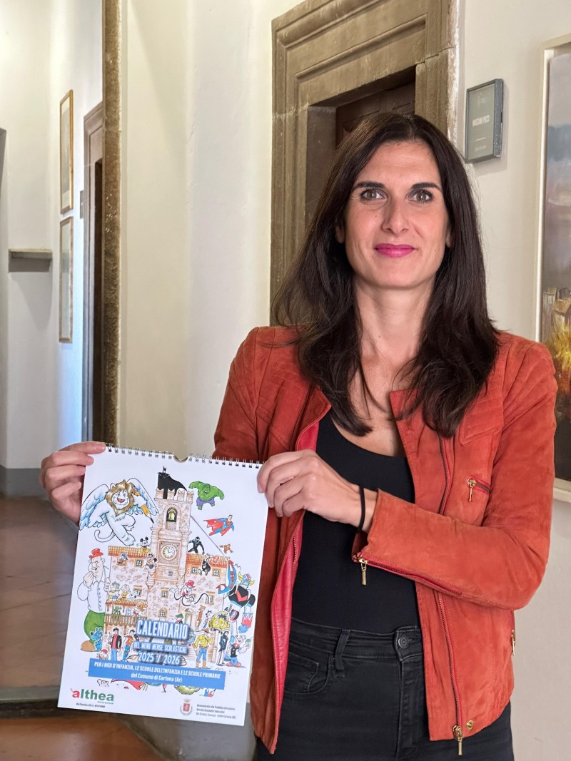 Un anno di buona alimentazione con i disegni di Cortona Comics