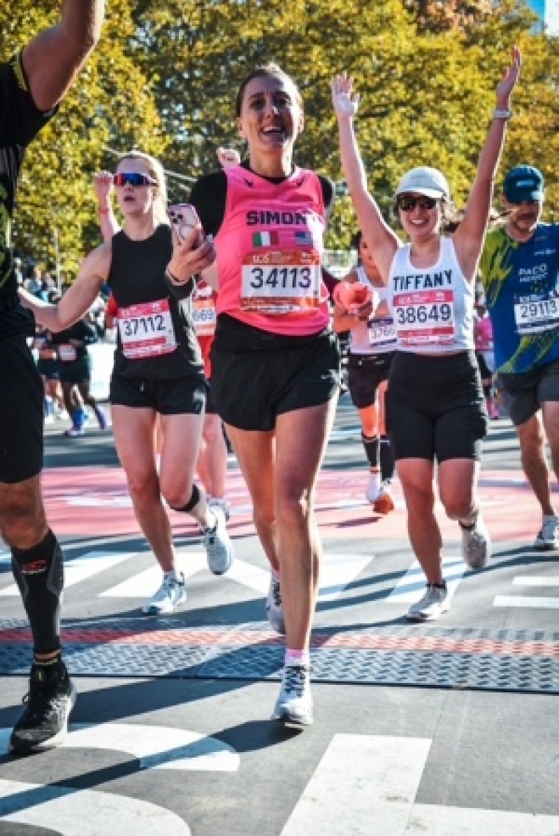 Alla Maratona di New York , anche la cortonese Simona Pareti