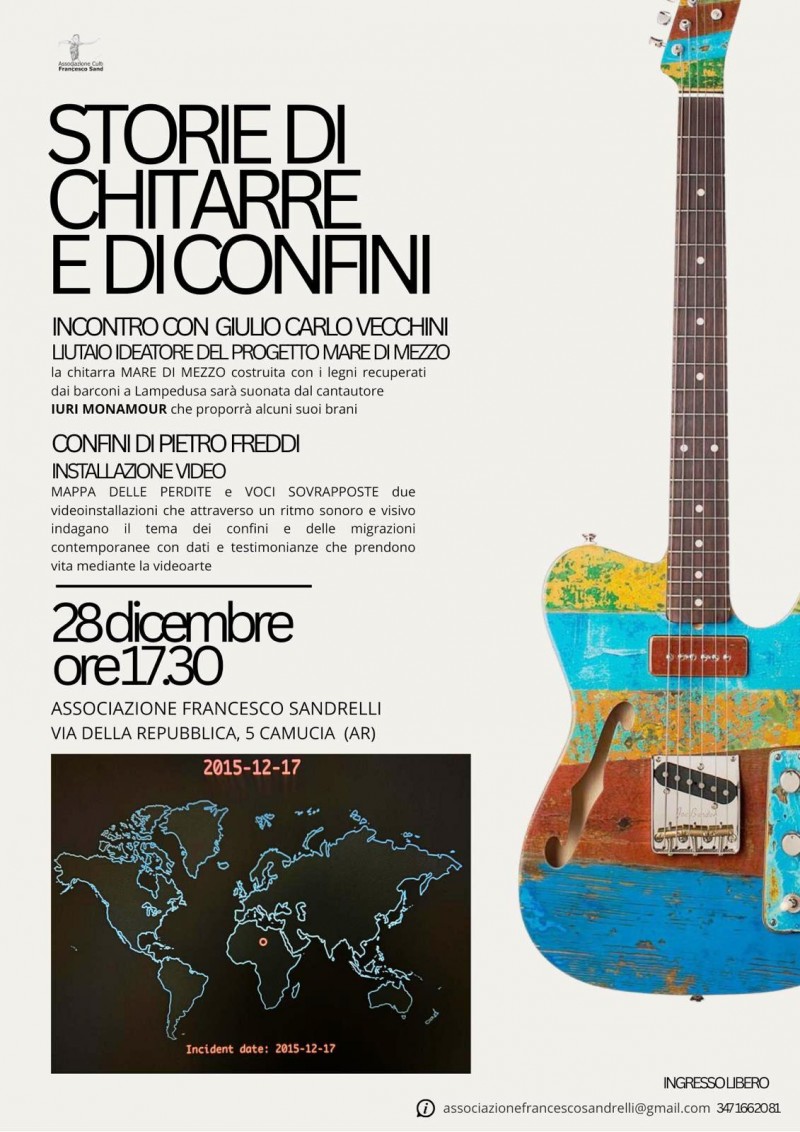 Storie di chitarre e di confini