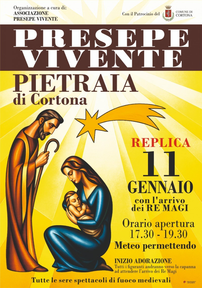 Il Presepe Vivente di Pietraia replica domenica 11 gennaio