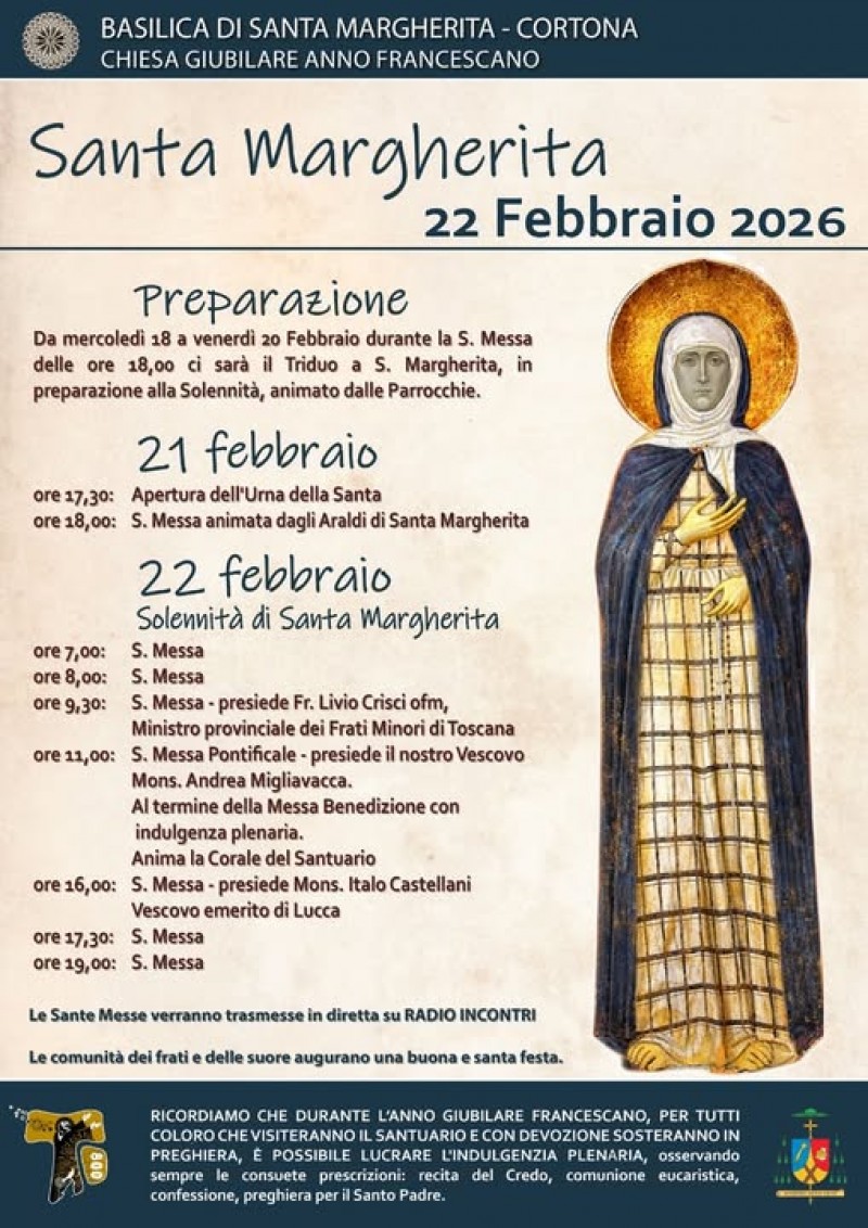 Cortona si prepara alla festa invernale della Santa Patrona