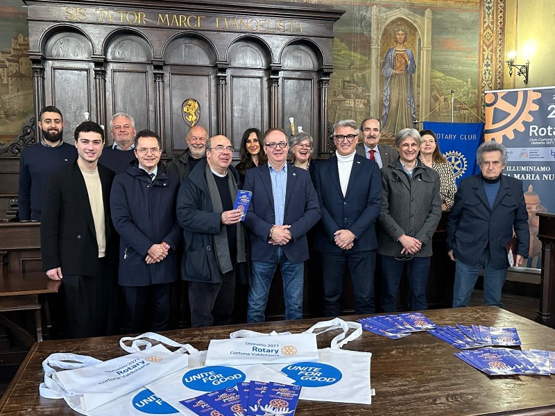 Cortona, «Illuminiamo Santa Maria Nuova»: presentato il progetto di Rotary Valdichiana