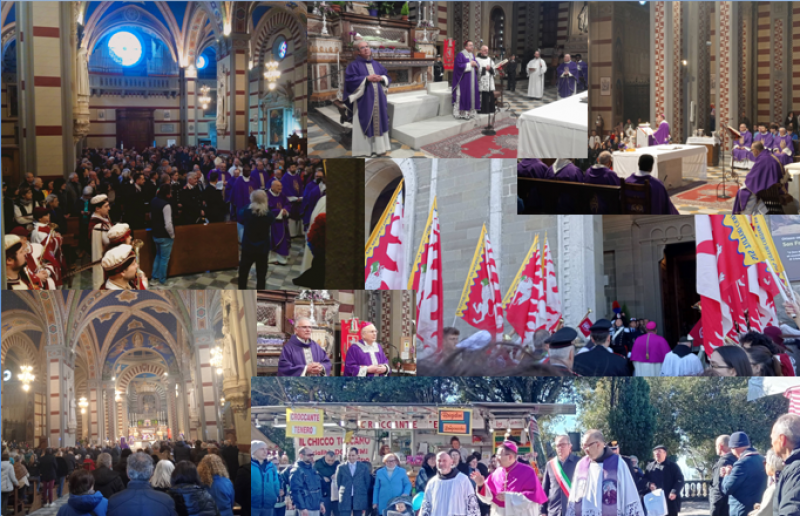 Festa della Santa Patrona di Cortona, una bella domenica cristiana nel segno di Margherita e Francesco