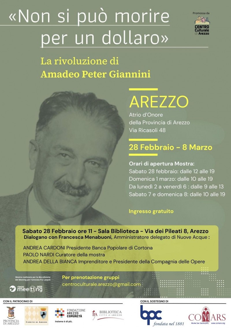 “Non si può morire per un dollaro” La rivoluzione di Amadeo Peter Giannini