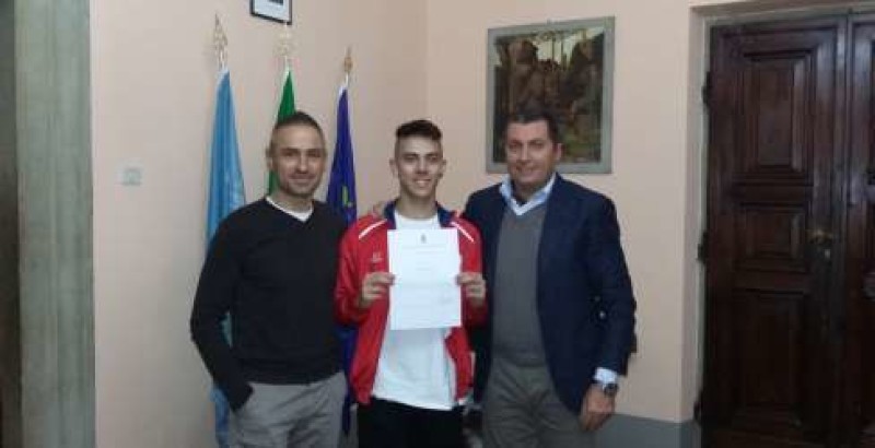 Medaglia di bronzo nel Campionato Nazionale di Ginnastica artistica per Cristian Polvani