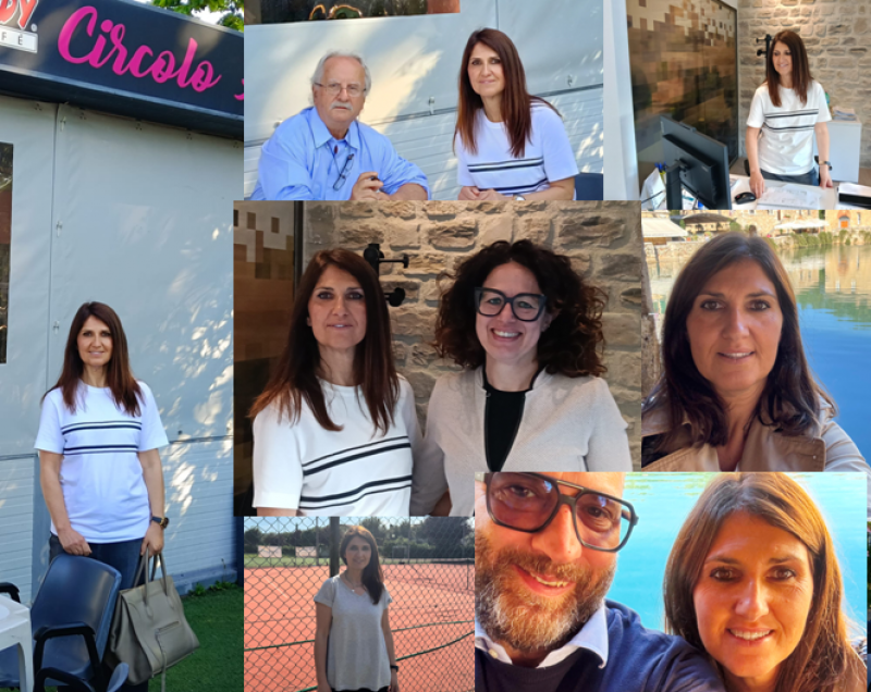 Tatiana Pasquini, la ragazza  umbro-toscana capo area di una banca territoriale e di comunità