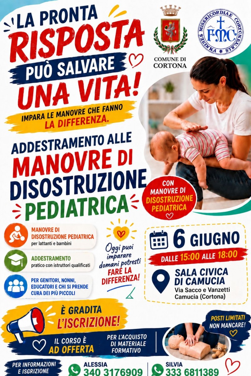 Un corso salvavita di bambini