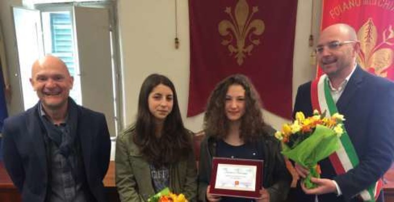 Emma Gavagni e Sofia Varignani premiate a Foiano