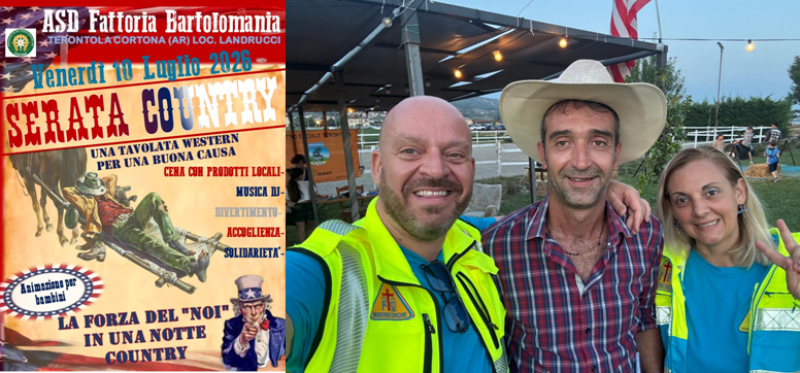 Serata Contry a Landrucci.