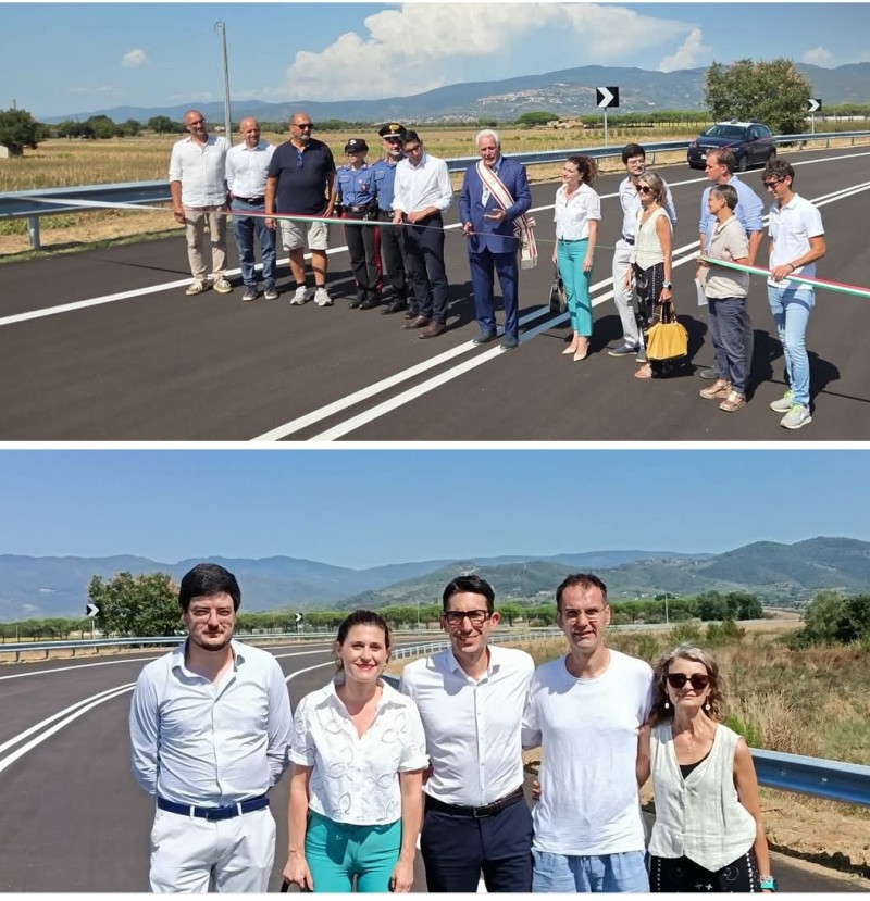 Dichiarazione PD sull ' inaugurazione della variante Pietraia della. Sr71