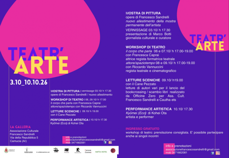 Seconda edizione Teatr'Arte