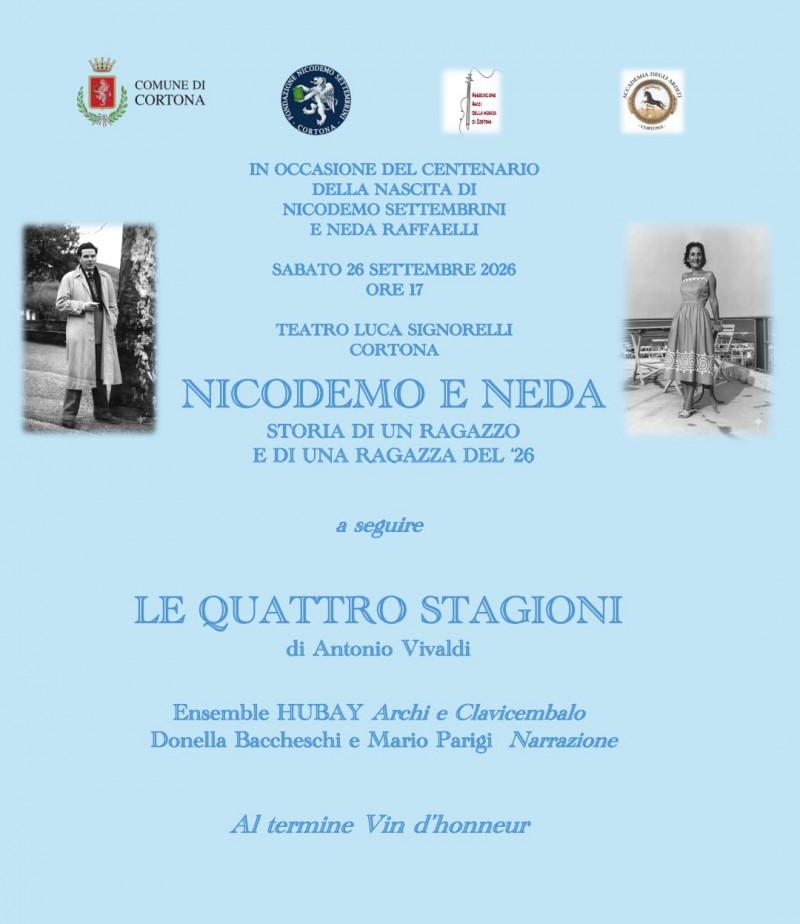 Cortona ricorda Nicodemo Settembrini