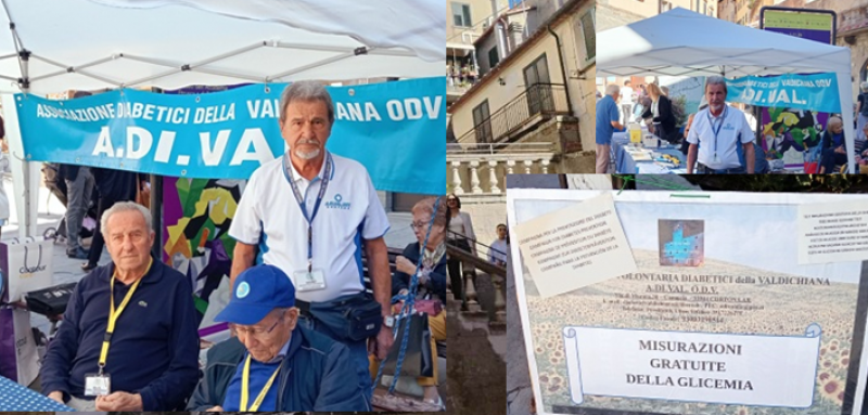 Cortona: screening glicemico gratuito in piazza della Repubblica