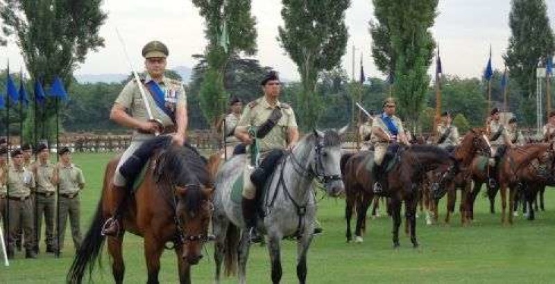 Un castiglionese al comando del Gruppo a cavallo Reggimento “Lancieri di Montebello”