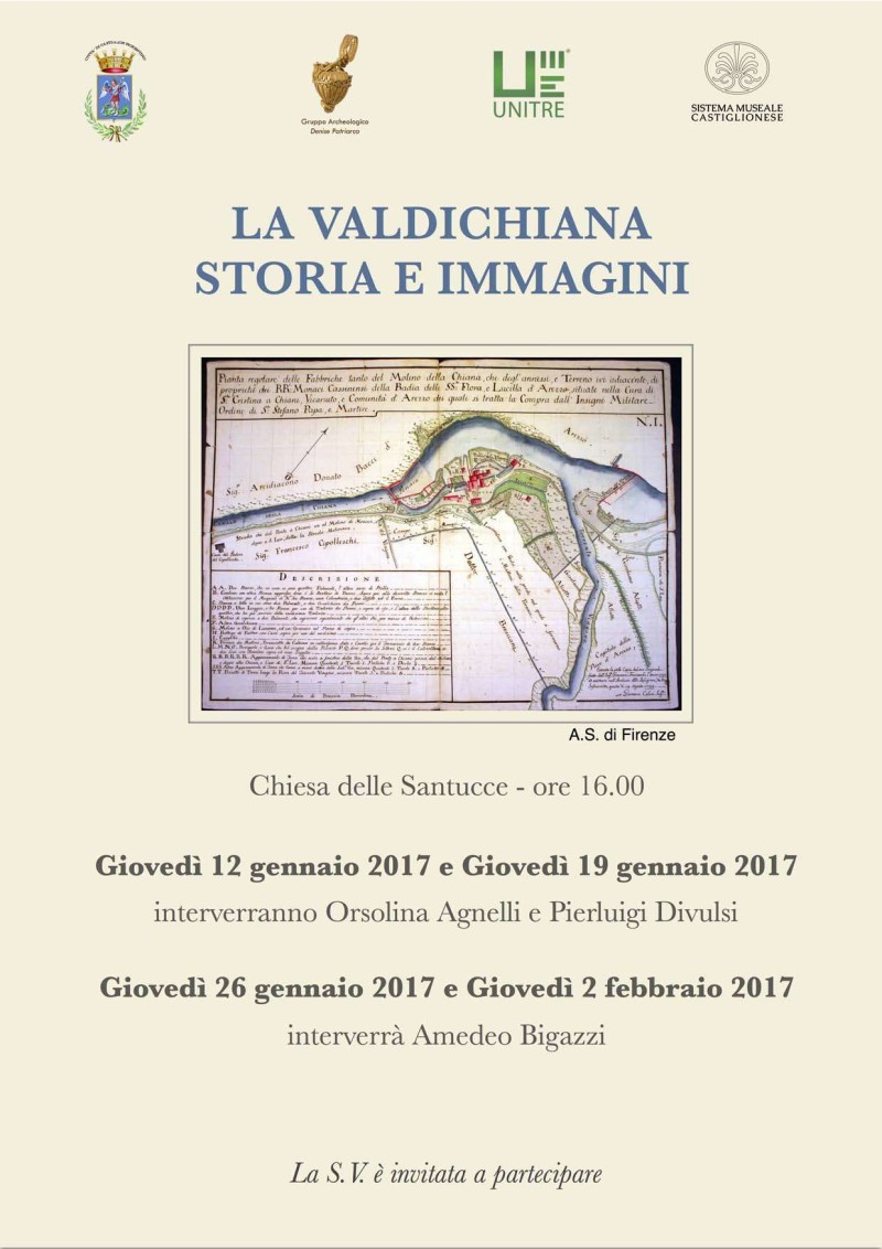 “La Valdichiana Storia e Immagini”: 4 incontri organizzati a Castiglion Fiorentino