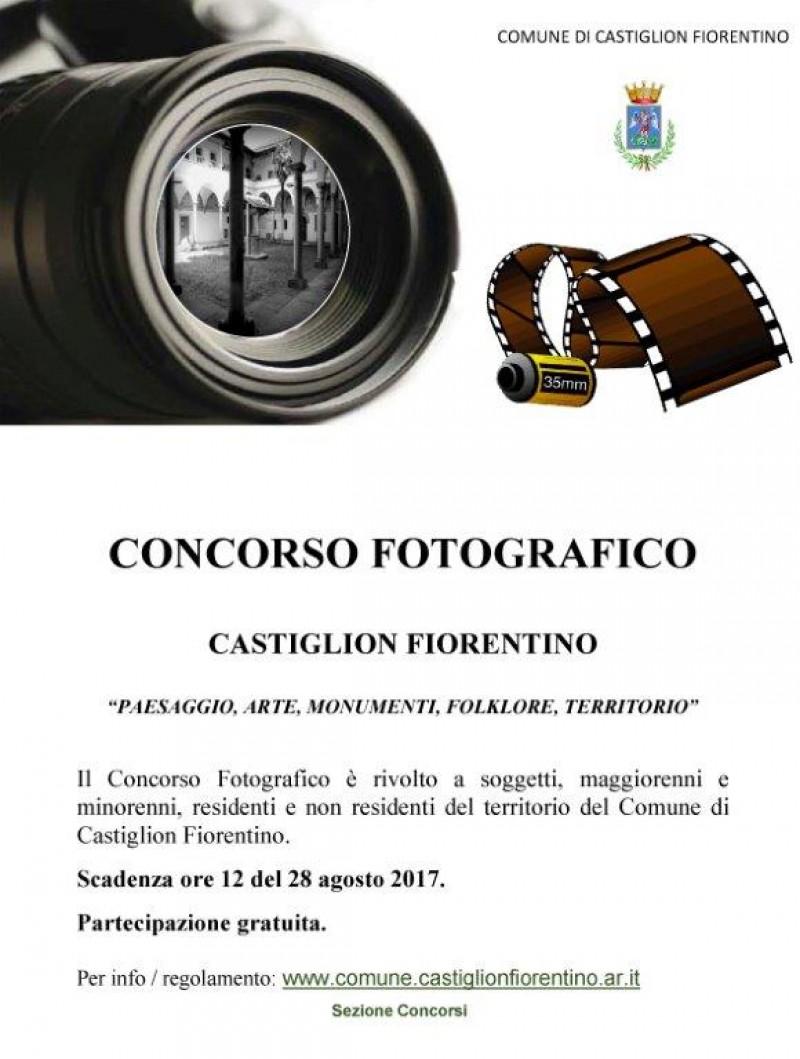 Concorso Fotografico con le bellezze di Castiglion Fiorentino