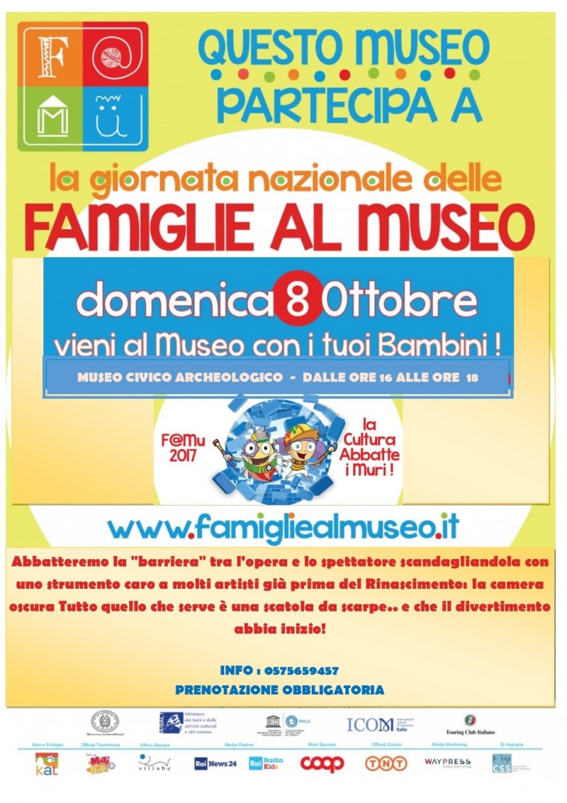 Famigliealmuseo, domenica a Castiglion Fiorentino