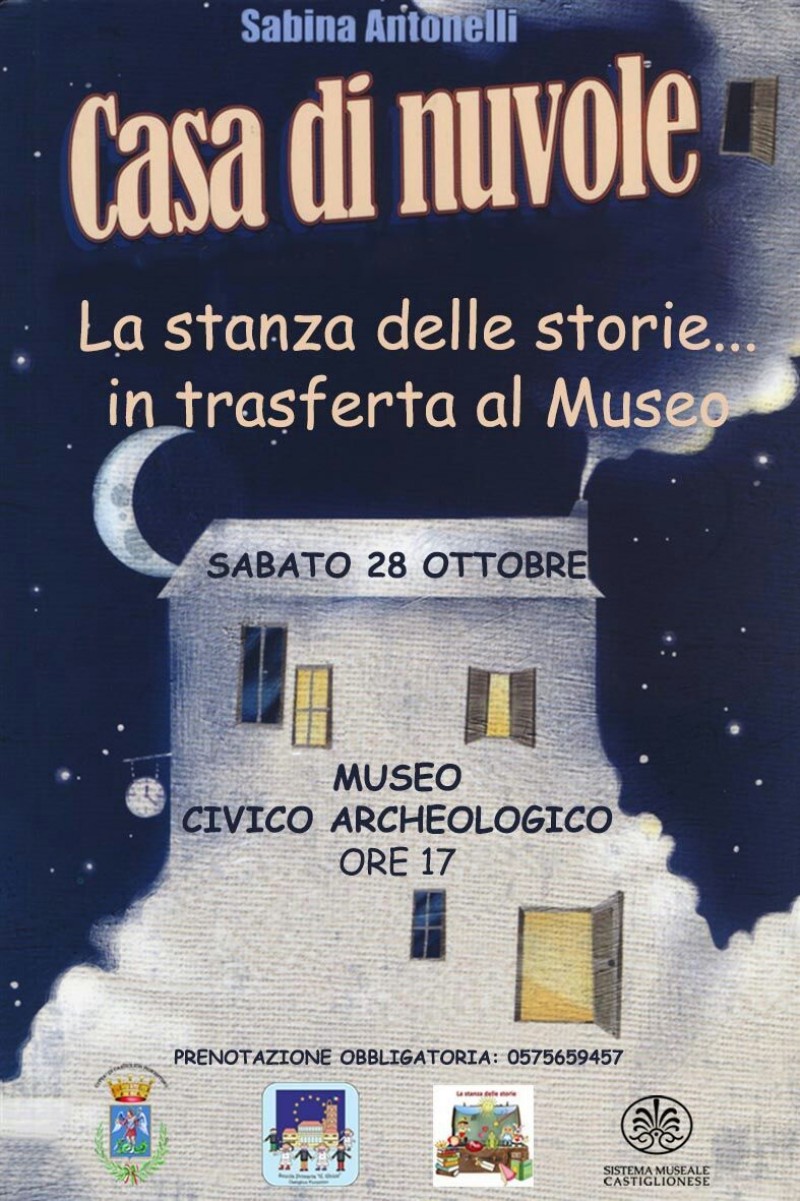 “Casa di Nuvole”, spettacolo di narrazione animata a Castiglion Fiorentino