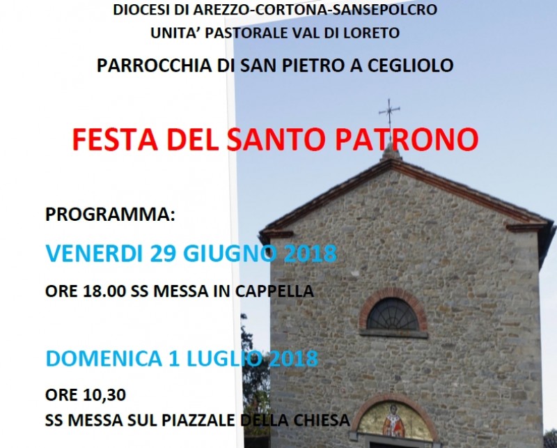 Festa Patronale a San Pietro a Cegliolo
