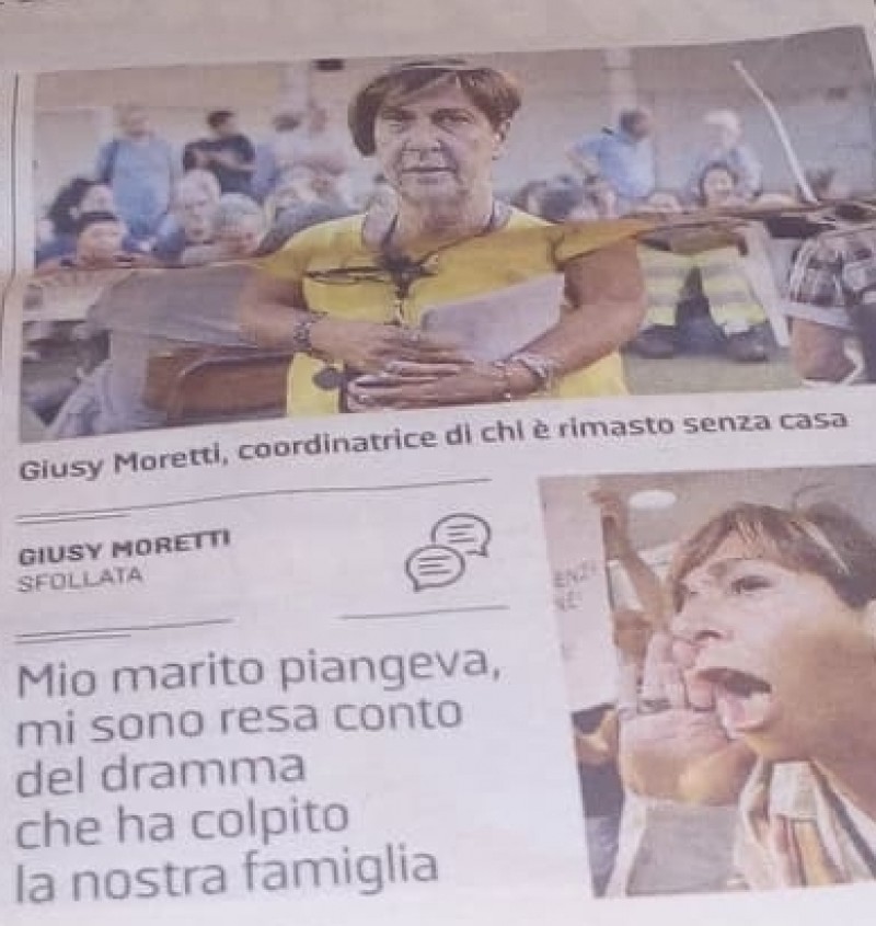 Giusy Moretti: orgoglio cortonese