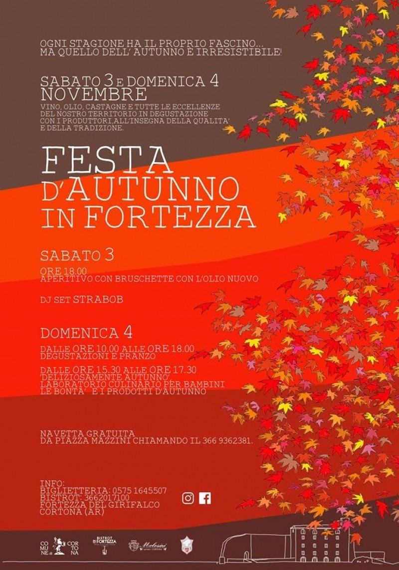 Festa d'Autunno in Fortezza - 3 e 4 novembre 2018