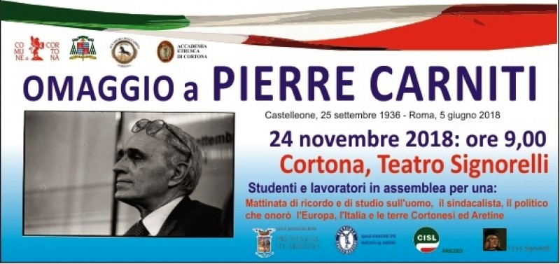 Un’assemblea di studenti e lavoratori per ricordare Pierre Carniti.