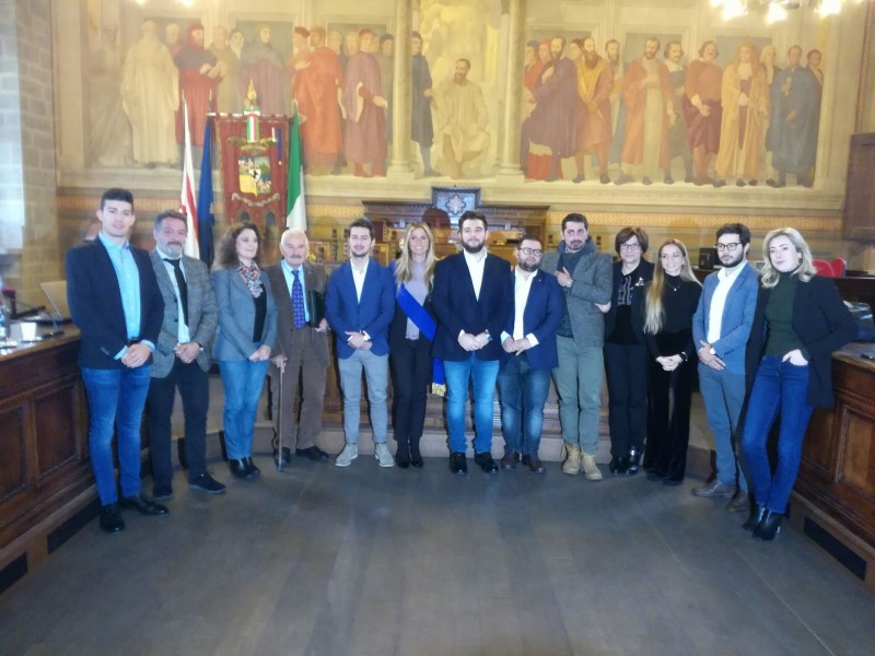 Primo Consiglio Provinciale: cerimonia di giuramento della Presidente della Provincia di Arezzo Silvia Chiassai Martini