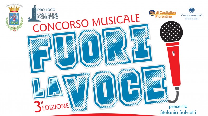 “Fuori la Voce”, sabato 2 febbraio al Teatro Spina di Castiglion Fiorentino