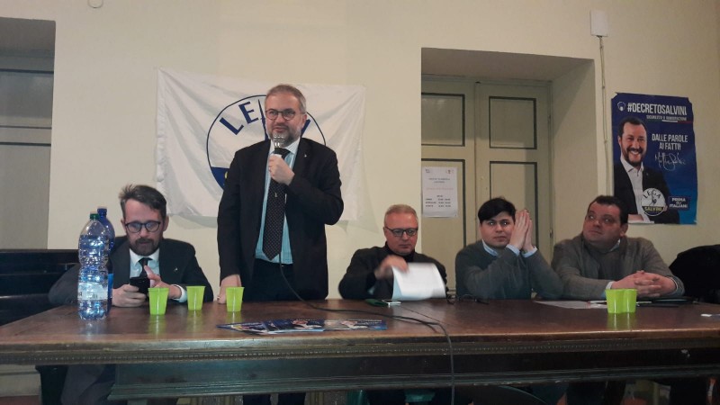 L'Onorevole Borghi della Lega lancia la volata alla candidatura di Luciano Meoni a Cortona