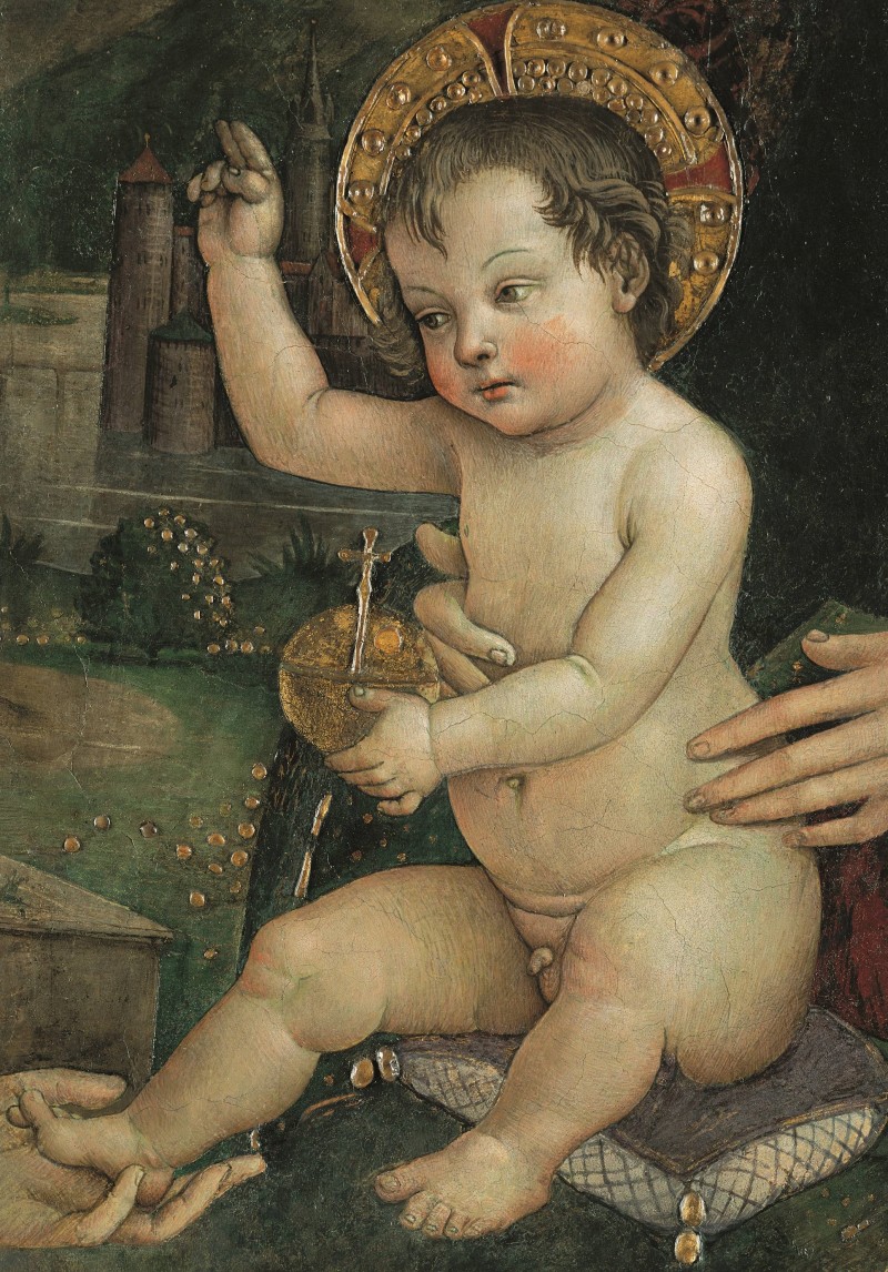 Il Bambin Gesù delle Mani  del Pinturicchio a Cortona- Sabato 13 aprile l'inaugurazione