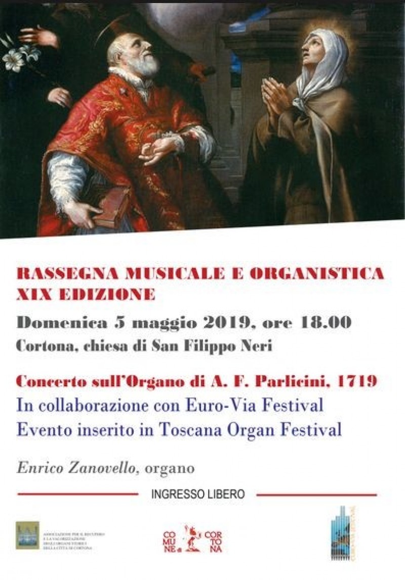 Al via la XIX rassegna organistica a Cortona